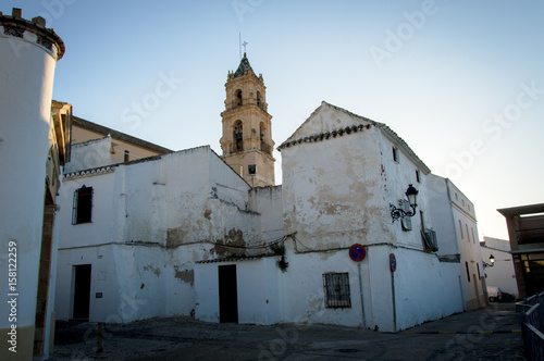 Idyllic Andalusian mountain village Baena in Spain on a day in spring photo