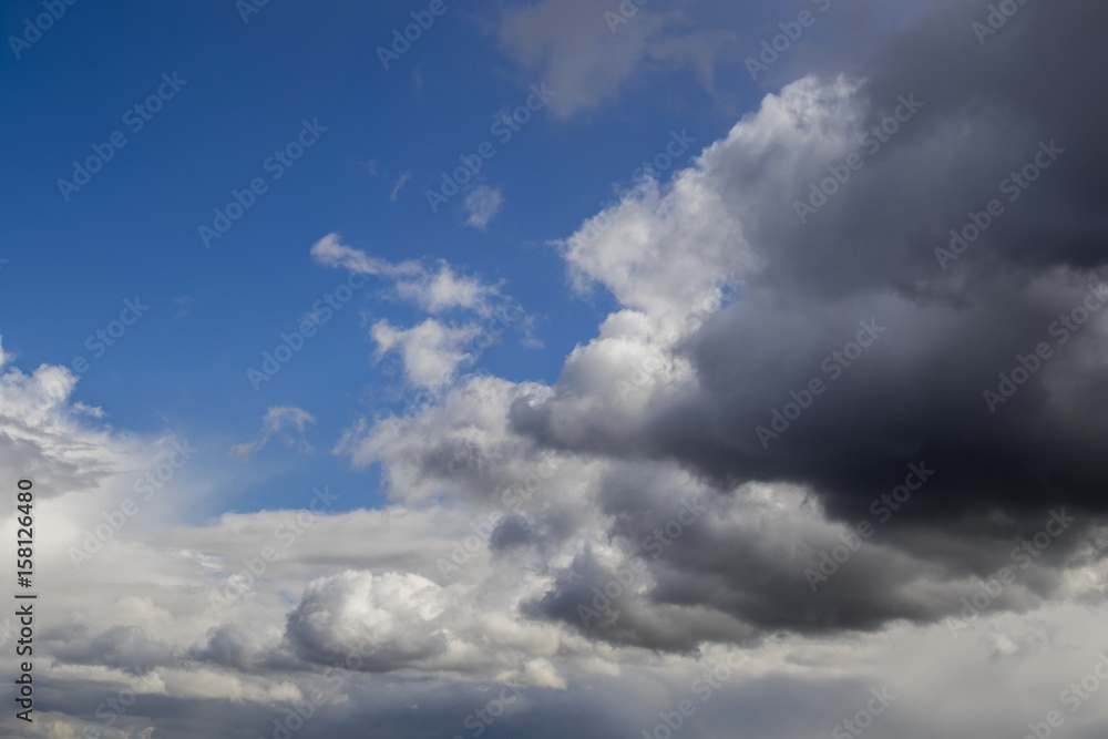 Storm clouds, dramatic sky