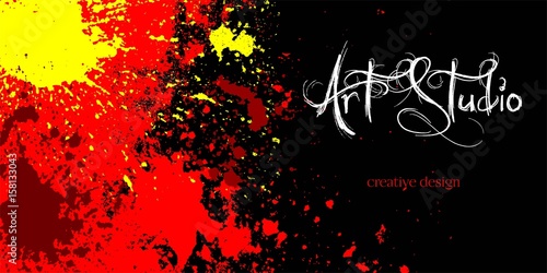bright abstract background for your design