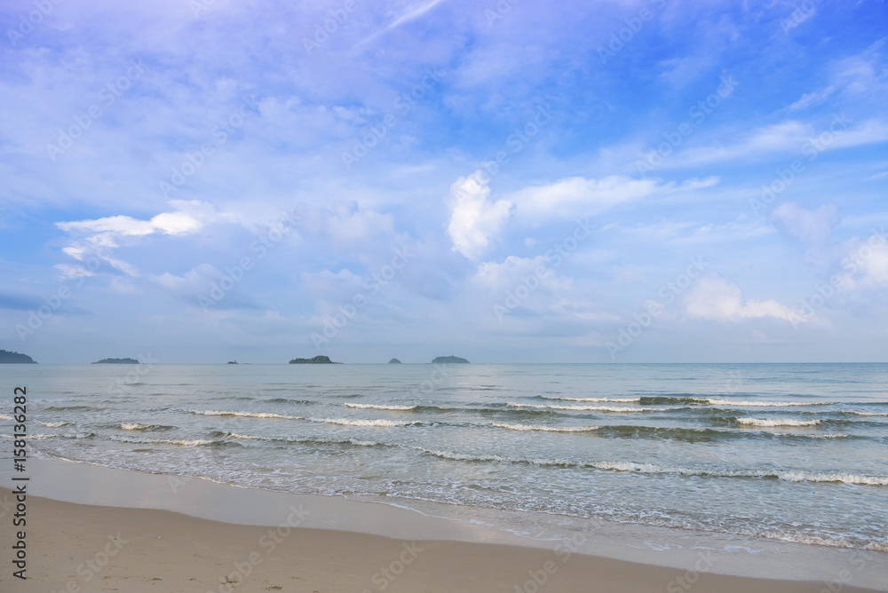 View of Phrao Beach, Koh Chang, Trat, Thailand.
