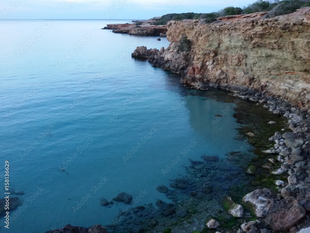 Ibiza island landscape 