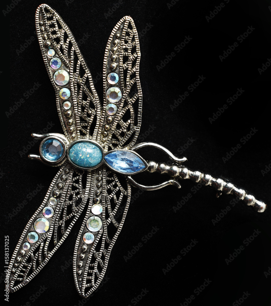 Dragonfly brooch
