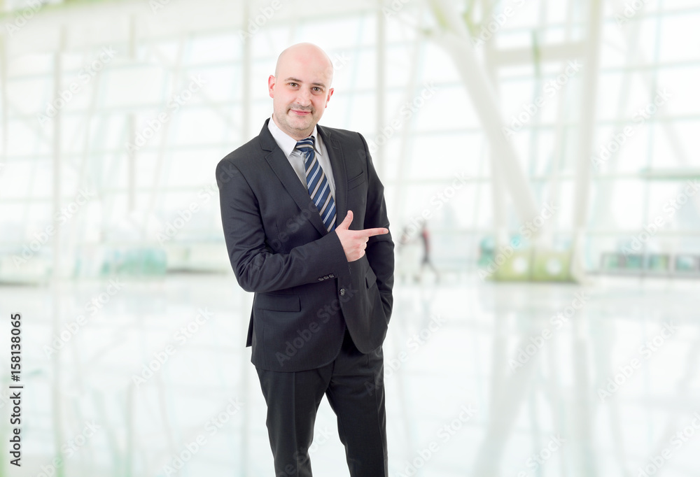 businessman pointing businessman pointing