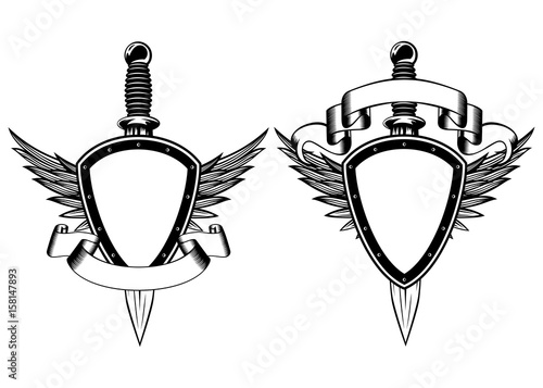 Shield and dagger