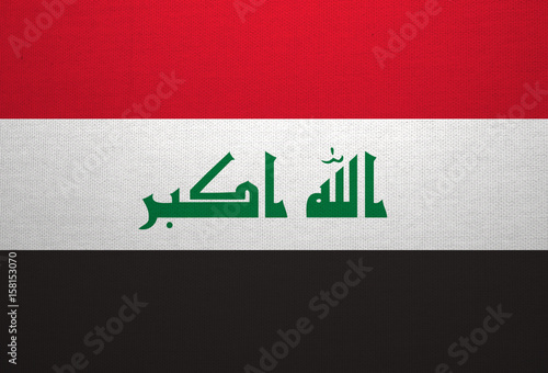 iraq national flag photo