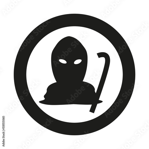 Einbrecher Icon - Burglar icon for apps and websites