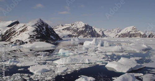 Wallpaper Mural iceberg floating in a fjord in Greenland Torontodigital.ca