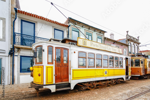 PORTO, PORTUGAL - OCTOBER 21,2012 : Tram in Porto, Portugal