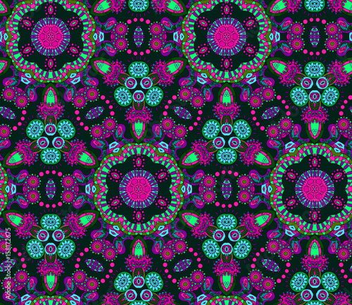 Hippie mandala pattern