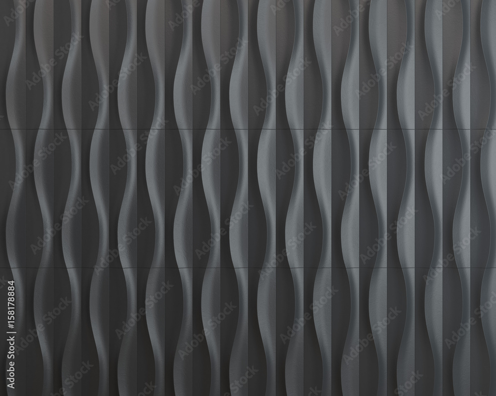 Black wave abstract background Black wave abstract background