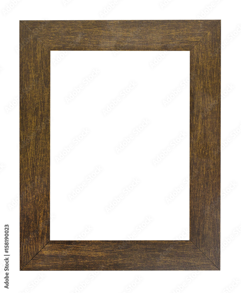 Dark wood frame Dark wood frame