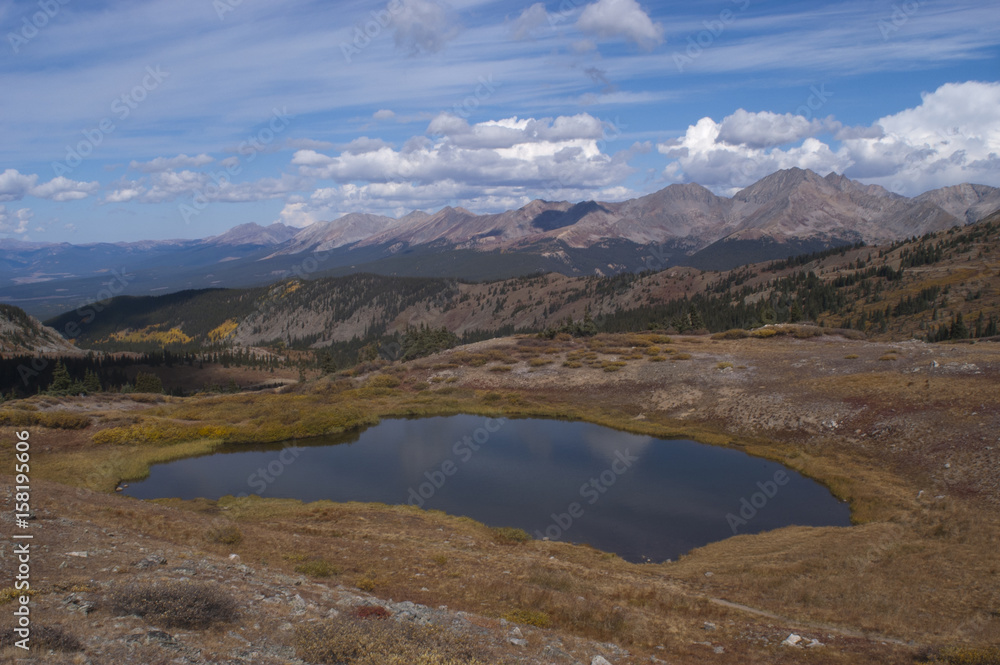 Cottonwood Pass View in Autumn Cottonwood Pass View in Autumn