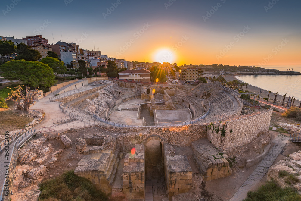 Tarragona Roman Amphitheatre ruins,Spain
