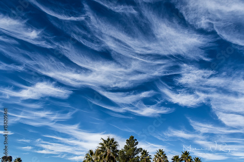 Ice Crystals (Cirrus Clouds) Las Vegas
