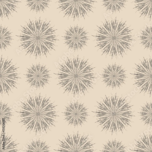 Dandelion pattern vector illustration
