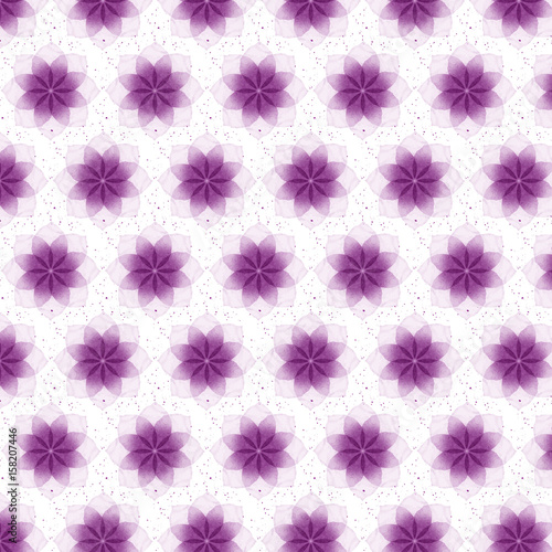 Floral pattern illustration © sasa