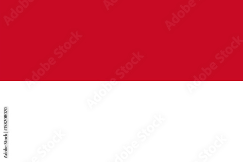 Free Download Flag of Indonesia, vector illustration - GFXLoad