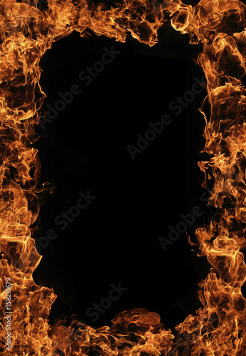 Fire flames