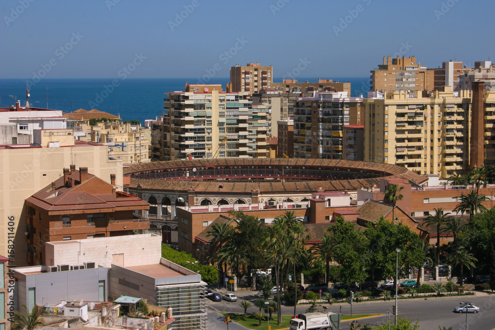 Malaga Cityscape - Arena