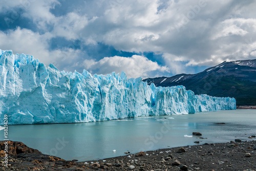 Perito Moreno glacier in a sunny day