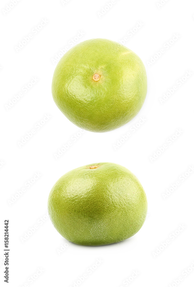 Single sweet grapefruit isolated Single sweet grapefruit isolated
