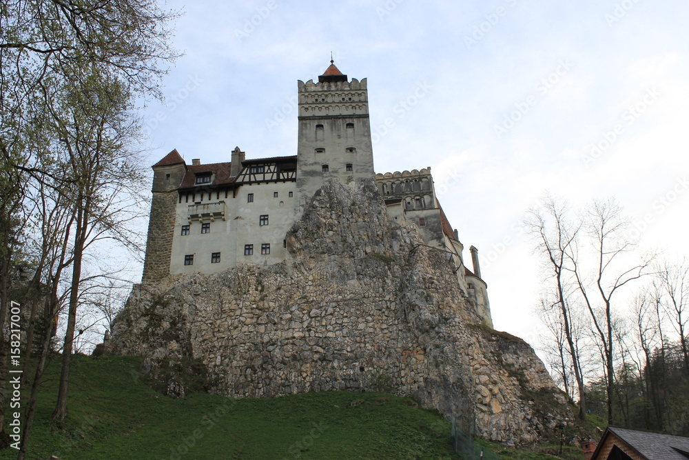 The real Dracula's castle in Transylvania Romania
