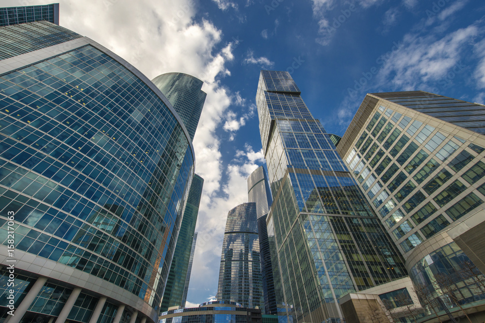 Business business center - Moscow City Tower.
