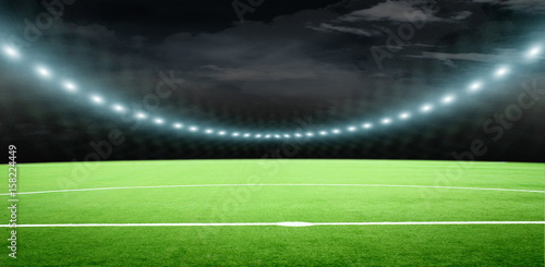 soccer field with thw very bright lights © Dmitry Perov