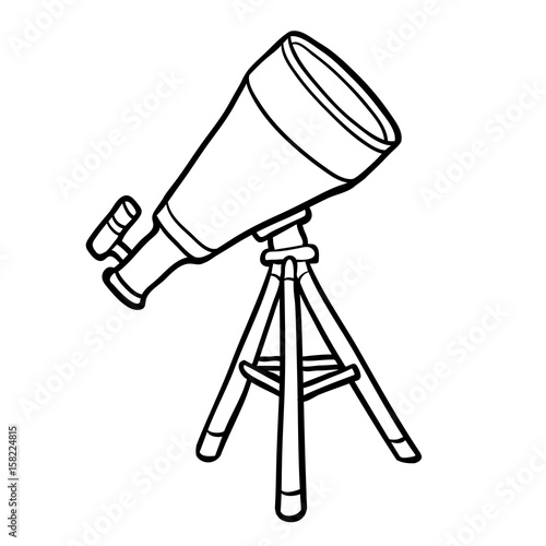 Coloring book, Telescope