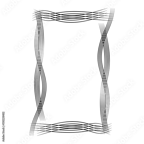 Decorative ornamental frame.  