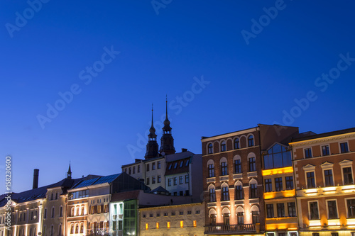 Night Opole City.