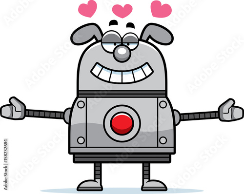 Robot Dog Hugging