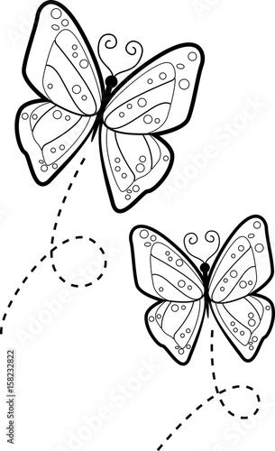Cartoon Butterflies