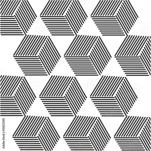 geometric background with triangular shapes vector illustration design