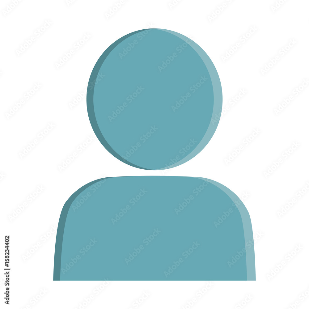 avatar man icon over white background. vector illustration avatar man icon over white background. vector illustration