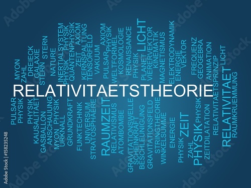 Fototapeta Relativitätstheorie