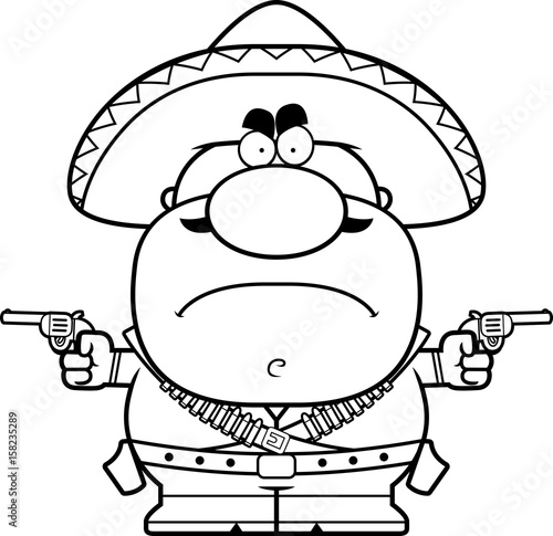 Angry Cartoon Bandito