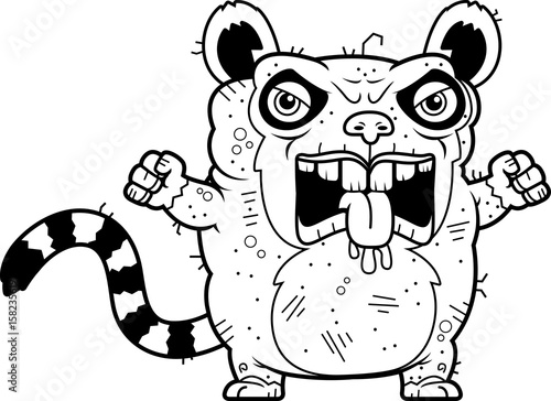 Angry Ugly Lemur