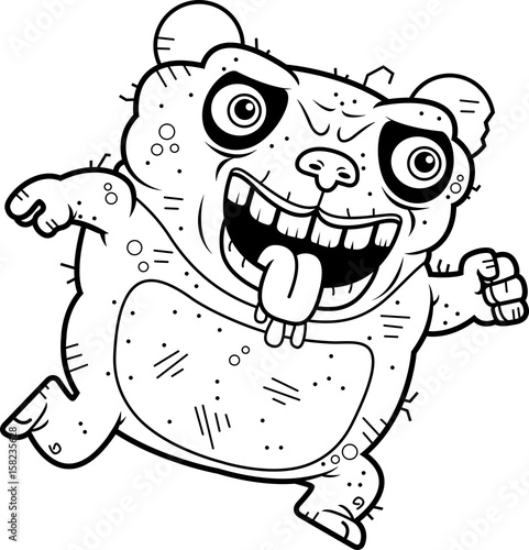 Ugly Panda Running