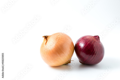 onion isolated on white background