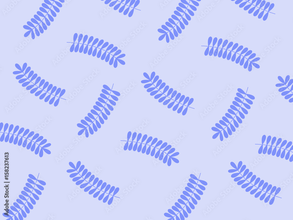 Leaves pattern on background Leaves pattern on background