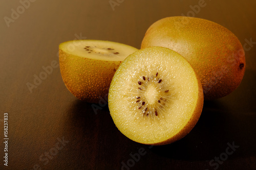 Fresh yellow kiwi(or gold kiwi)