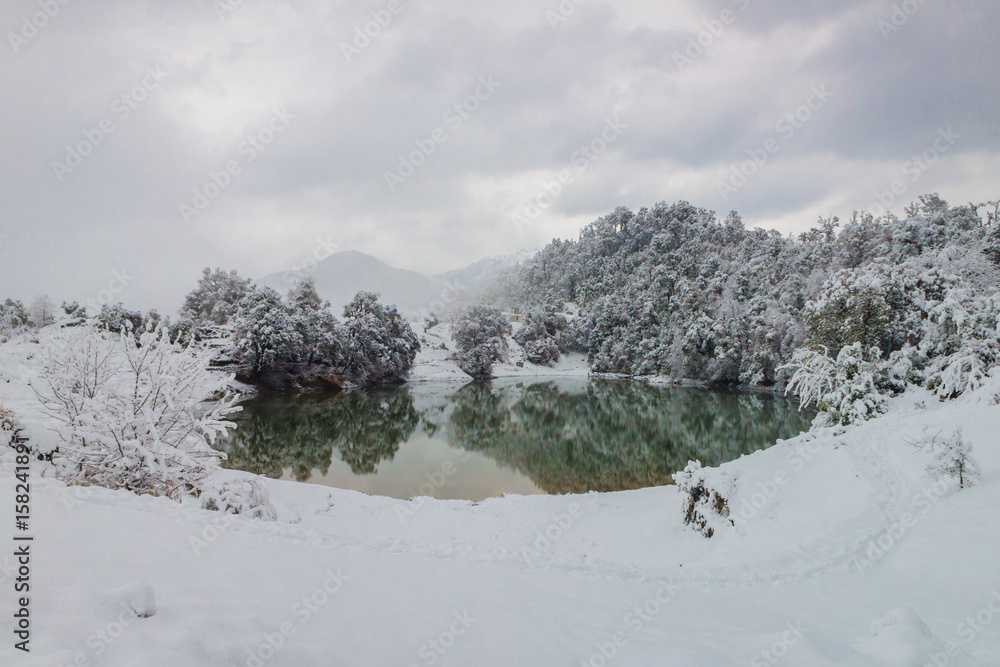 Snow lake Snow lake