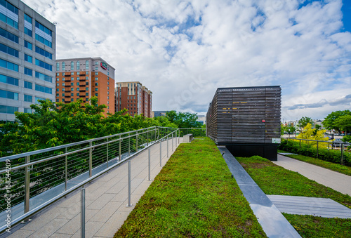 Elevated platform at Canal Park in the Navy Yard neighborhood of Washington, DC.