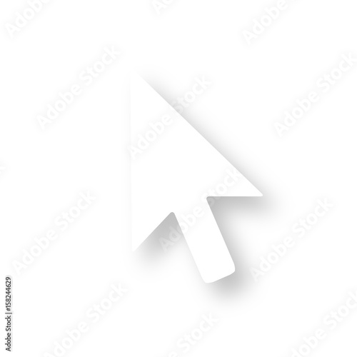 Icon mit Schatten - Mauszeiger