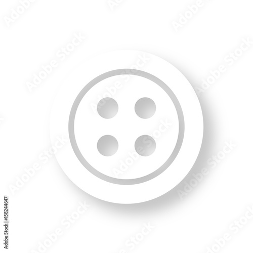 Icon mit Schatten - Knopf