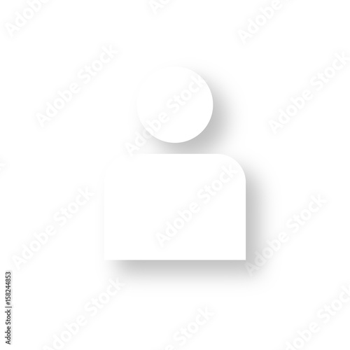 Icon mit Schatten - Avatar