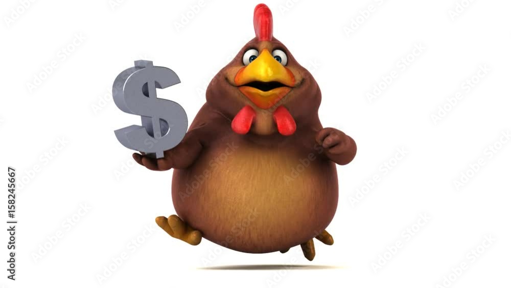 Fun chicken - 3D Animation Fun chicken - 3D Animation
