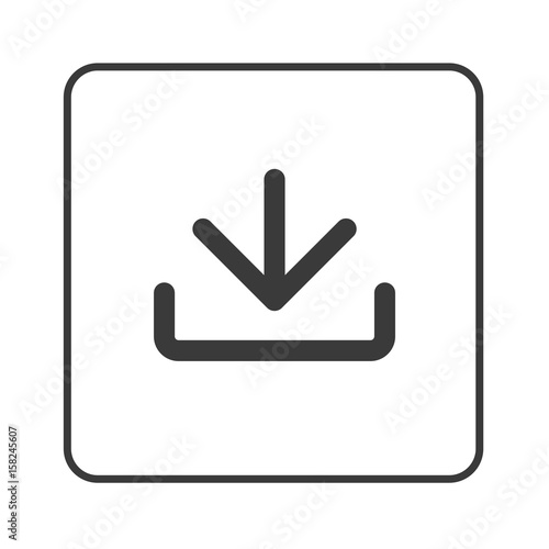 Herunterladen - Download-Button - Simple App Icon