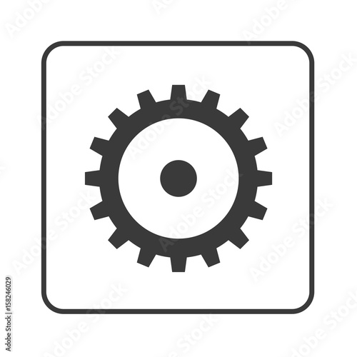 Zahnrad - Einstellungen - Simple App Icon
